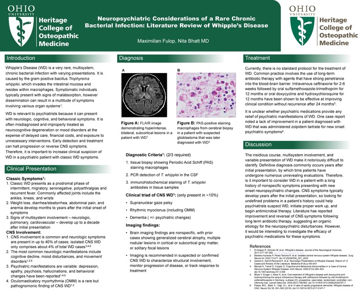 Fulop Whipple Disease Poster Final Fulop Whipple Disease Poster Final